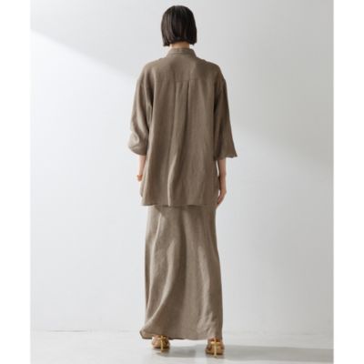 Whim Gazette(ウィム ガゼット)のツイル顔料染めオーバーシャツ通販