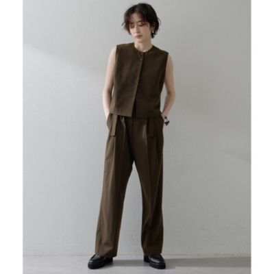 【THE PAUSE】コンパクトジレ THE PAUSE】コンパクトジレ | Whim Gazette(ウィム ガゼット
