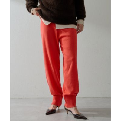 Whim Gazette(ウィム ガゼット)のウールカシミヤニットパンツ通販