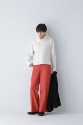 human woman(ヒューマン ウーマン)の◇センタープレスセミワイドパンツ