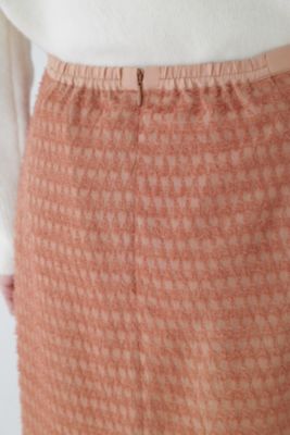 human woman(ヒューマン ウーマン)の◇千鳥柄ジャカードスカート通販