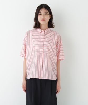 human woman(ヒューマン ウーマン)の◇コットンストライプボックス