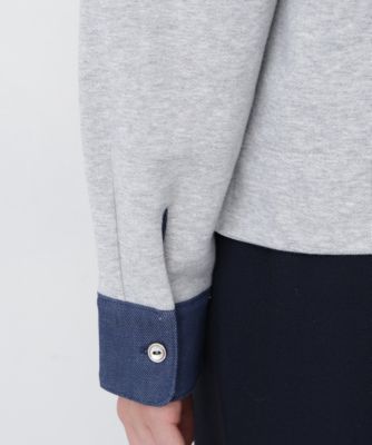 human woman(ヒューマン ウーマン)の◇デニムドッキングフーディープル