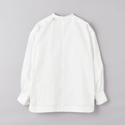 UNITED ARROWS(ユナイテッドアローズ)のタックフリル ハイネック