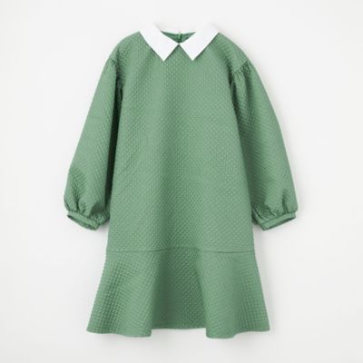 UNITED ARROWS green label relaxing：KID’S エンボス エリツキ ワンピース 140cm-160cm