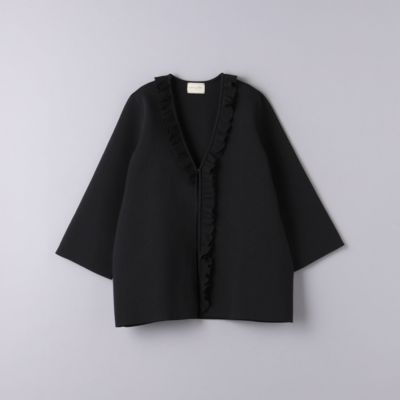 UNITED ARROWS(ユナイテッドアローズ)のフリルカラー カーディガン通販 ...