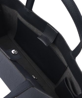 マージュール　フェイクレザー　バッグ marjour(マージュール)のLANDSCAPE FAKE LEATHER TOTE BAG通販