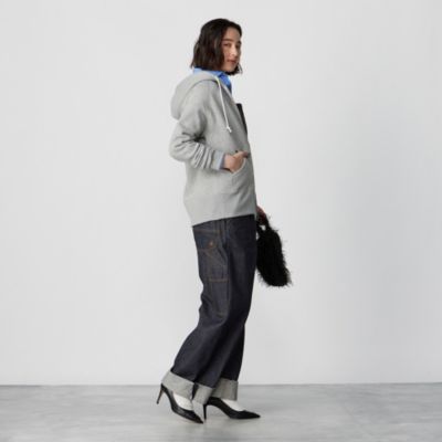 MADISONBLUE(マディソンブルー)のSLIM FIT ZIP HOODIE通販