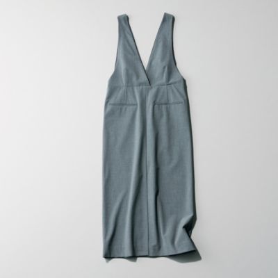IENA(イエナ)の【洗える】＆NAVY サロペットスカート通販
