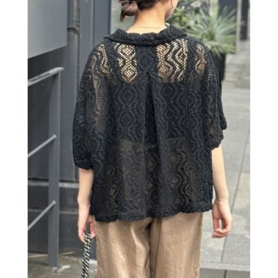 12closet(トゥエルブクローゼット)の【洗える】ヴィンテージ調五分袖 