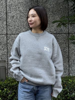 Scye(サイ)のFleece Back Jersey Sweat Shirt通販 | 集英社HAPPY PLUS