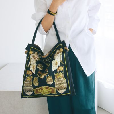 TOPKAPI(トプカピ)の【TREASURE TOPKAPI】マイルドサテン スカーフ柄