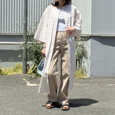 152cmの小柄スタッフが着てみた!ロング丈の夏ワンピをバランスよく着るコツ【drawell for E by eclat】