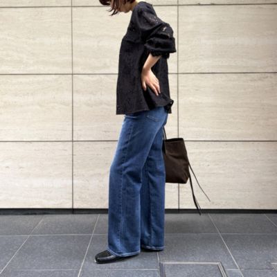 新色追加! 大人デニム「RED CARD TOKYO」のストレートをスタッフが身長別ではき比べ【40代ファッション】