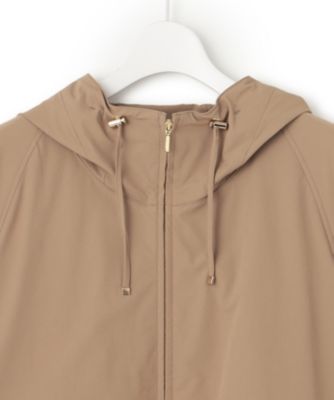 【試着のみ美品】23区 ナイロン2WAYストレッチ フーデットアウター 38 23区(ニジュウサンク)の【洗える/撥水加工】ナイロン2WAY