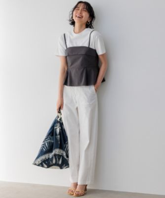 23区(ニジュウサンク)の【CLASSY.コラボ】ビスチェコンビ シャツ