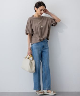 RED CARD×23区 デニムワイドパンツ 40 11号 2025年 美品 23区(ニジュウサンク)の【RED CARD TOKYO×23区】デニム ワイドパンツ