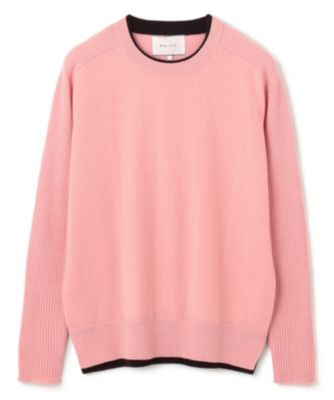 BEIGE，(ベイジ)の【洗える】POMPE / ウールカシミヤクルー