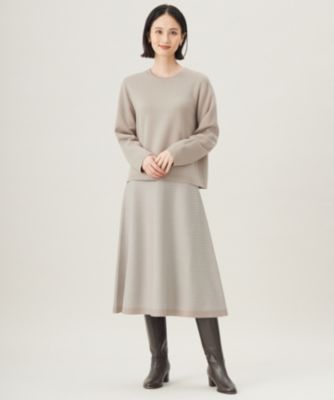 自由区(ジユウク)の【WEB限定カラーあり・洗える】リバーシブルニット