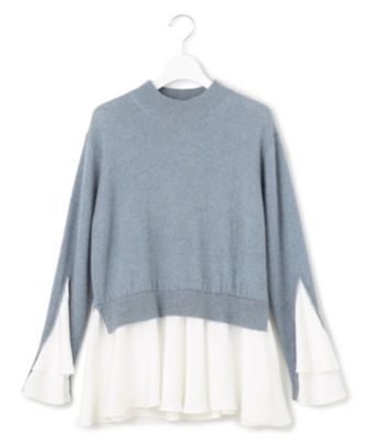 23区(ニジュウサンク)の【23区×Oggiコラボ】フレアサテンコンビ