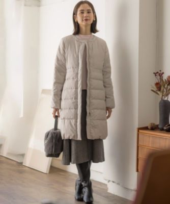 組曲(クミキョク)のライトタフタロングダウンコート通販 | 集英社HAPPY