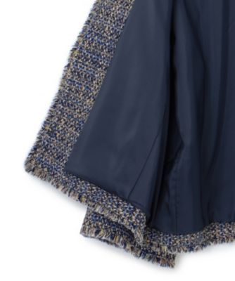 23区(ニジュウサンク)のGIOLICA ノーカラー ツイード ジャケット通販