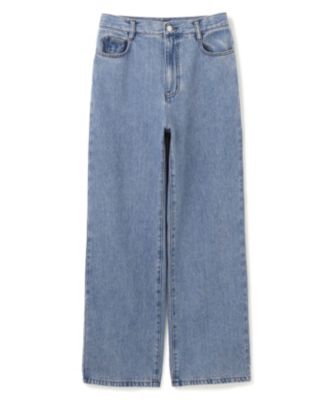 BEIGE，(ベイジ)の【洗える・SPRiNG 3月号掲載】FICUS / デニムワイド