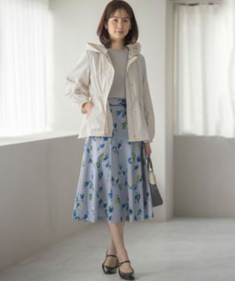 組曲(クミキョク)のチューリッププリント フレアスカート通販 | 集英社