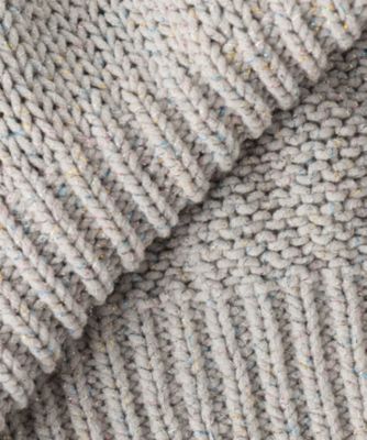 24AW 23区【洗える】ルレックスバルキーラメニット クルーネック 五分袖 M 洗える】ルレックスバルキー ラメニット / 23区 | ファッション