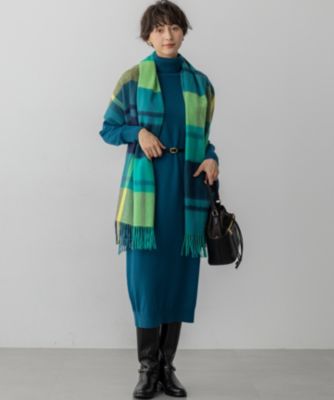 23区(ニジュウサンク)の【洗える】カシミヤブレンド タートルネック