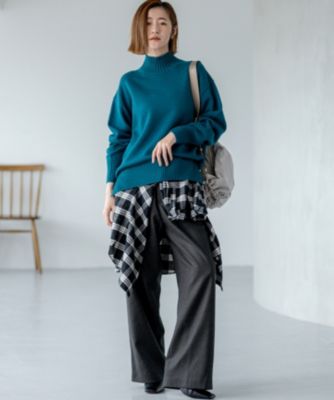 23区(ニジュウサンク)の【見上愛さんコラボカラー/Oggi掲載】カシミヤ