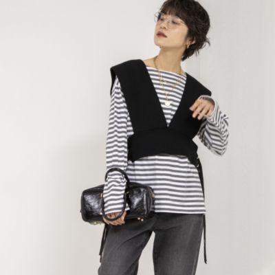 【オンラインショップ】 Rie Miller(リエミラー)の《オールシーズン対応》GIZA COTTON トップス