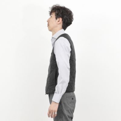 ノーリーズ グッドマン（NOLLEY’S goodman）/【TAION/タイオン】W−BREASTED SNAP BUTTON DOWN GILET 25AW NOLLEY'S goodman(ノーリーズグッドマン)の【TAION/タイオン】W