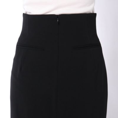 Whim Gazette/ワンスリットタイトスカート/￥19,800