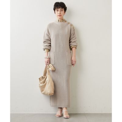 Whim Gazette(ウィム ガゼット)のリラックスニットワンピース通販