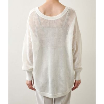 Whim gazette　タグ付き自宅保管　ウィムガゼット　メッシュニット Whim gazette タグ付き自宅保管 ウィムガゼット メッシュニット