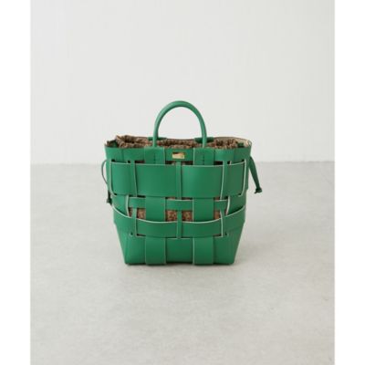 Whim Gazette(ウィム ガゼット)の【ZANCHETTI】WOVEN SHOPPER バッグ