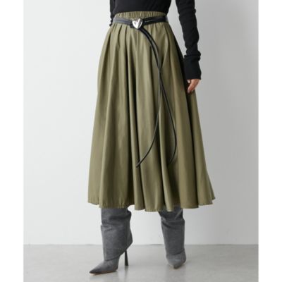 Whim Gazette(ウィム ガゼット)のミリタリーツイルスカート2通販