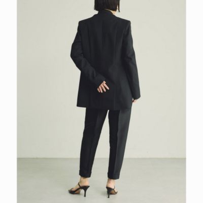 新品未使用 Whim Gazette長谷川京子さんコラボ】カラーレスジャケット Whim Gazette(ウィム ガゼット)の【長谷川京子さんコラボ