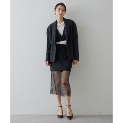 Whim Gazette(ウィム ガゼット)の【GEMINI】プリーツチュールスカート