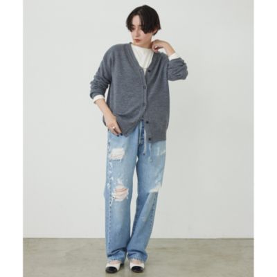 Whim Gazette(ウィム ガゼット)のミラノリブカーディガン通販