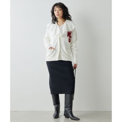 Whim Gazette(ウィム ガゼット)のカスケードフリルブラウス通販