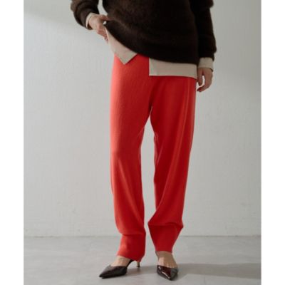 Whim Gazette(ウィム ガゼット)のウールカシミヤニットパンツ通販