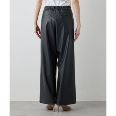 Whim Gazette(ウィム ガゼット)のレザーライクパンツ通販 | 集英社
