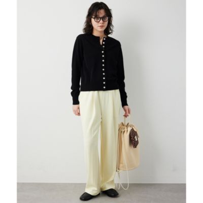 Whim Gazette(ウィム ガゼット)のカットジョーゼットパンツ通販