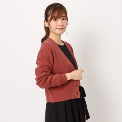 LAURA ASHLEY(ローラアシュレイ)の【洗える】リブニットショート丈