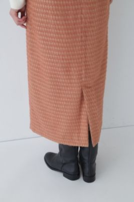 human woman(ヒューマン ウーマン)の◇千鳥柄ジャカードスカート通販