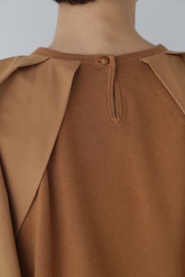 human woman(ヒューマン ウーマン)の◇布帛コンビニットプルオーバー