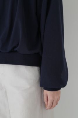 human woman(ヒューマン ウーマン)の◇裏毛ロゴスウェットシアー重ね