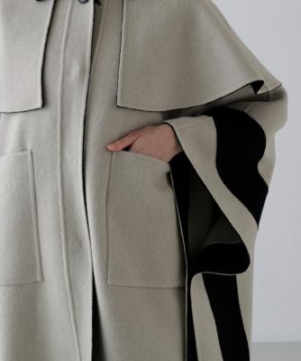 ADORE(アドーア)の◇Ca混2TONEリバーケープコート通販 | 集英社